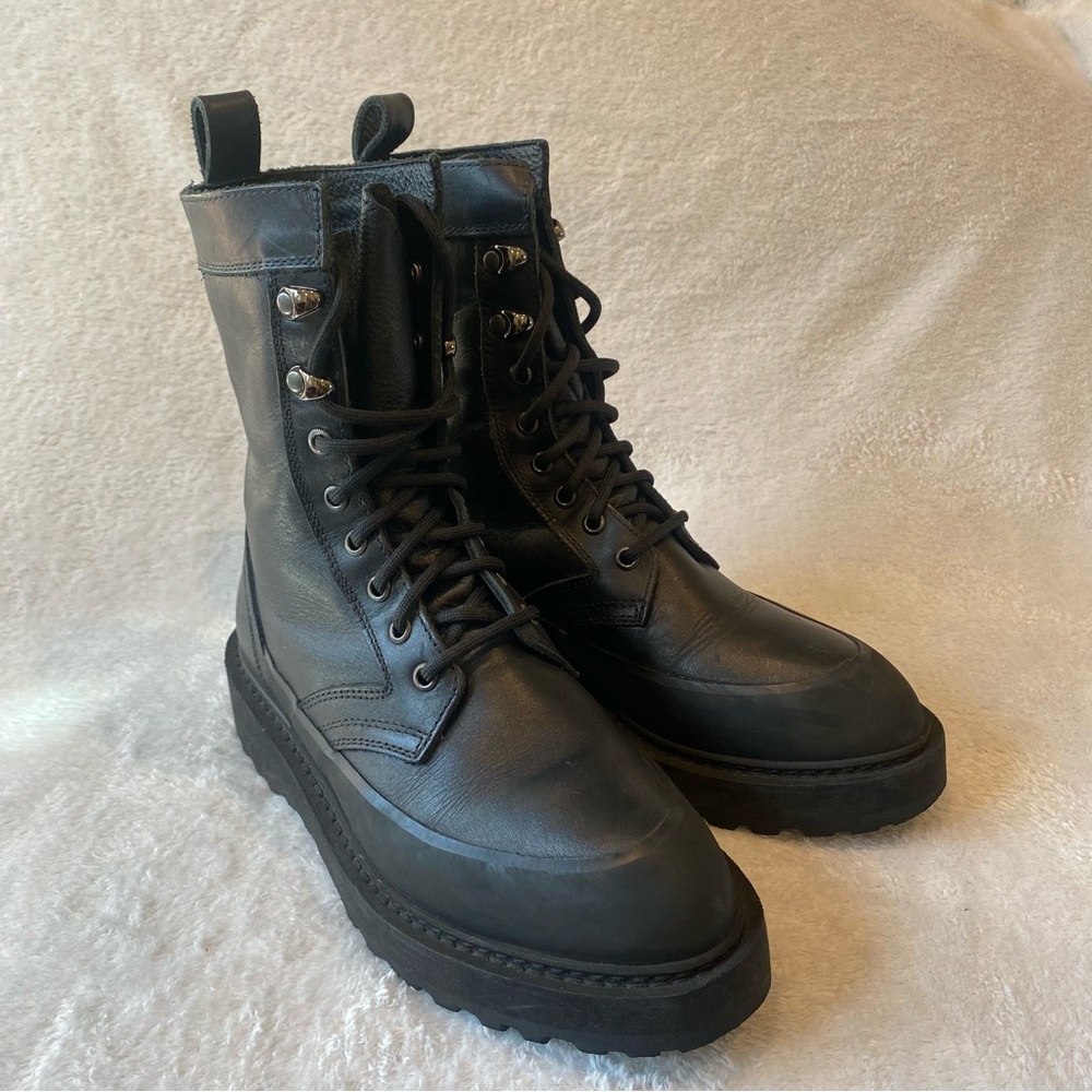 Diemme Leather Combat Boots